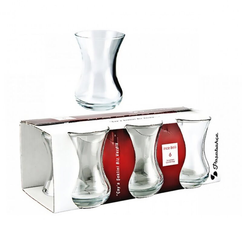 Pasabahçe 42381 İncebelli Çay Bardağı 6 Lı