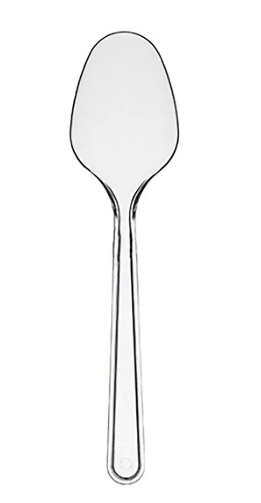 Asorty Plastik Lüks Kaşık Şeffaf 50\' Li