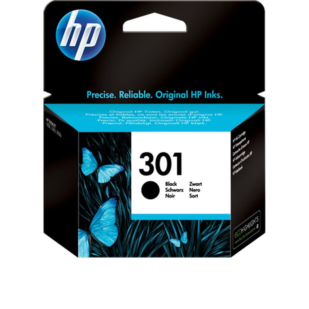 Hp Ch561Ee No:301 Bk Mürekkep Kartuş 190 Sayfa Siyah 1N