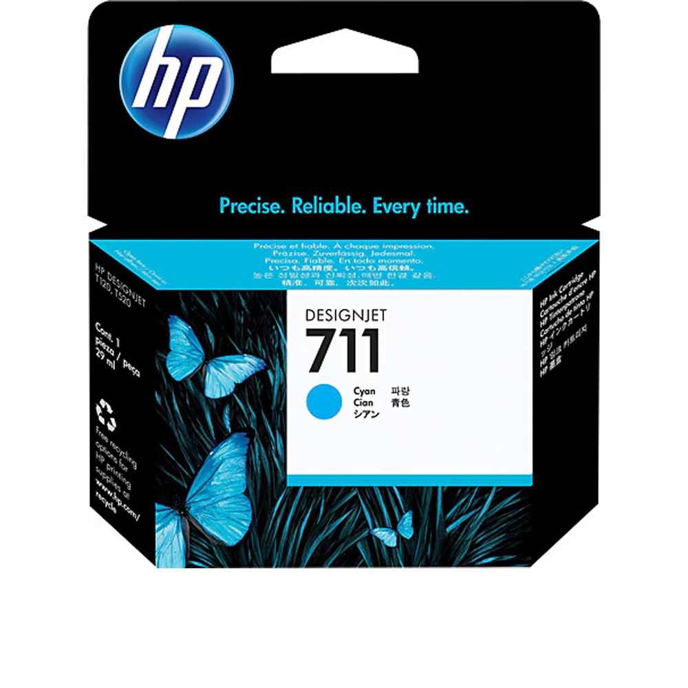 Hp Cz130A No:711 Mürekkep Kartuş Mavi 29Ml Uk