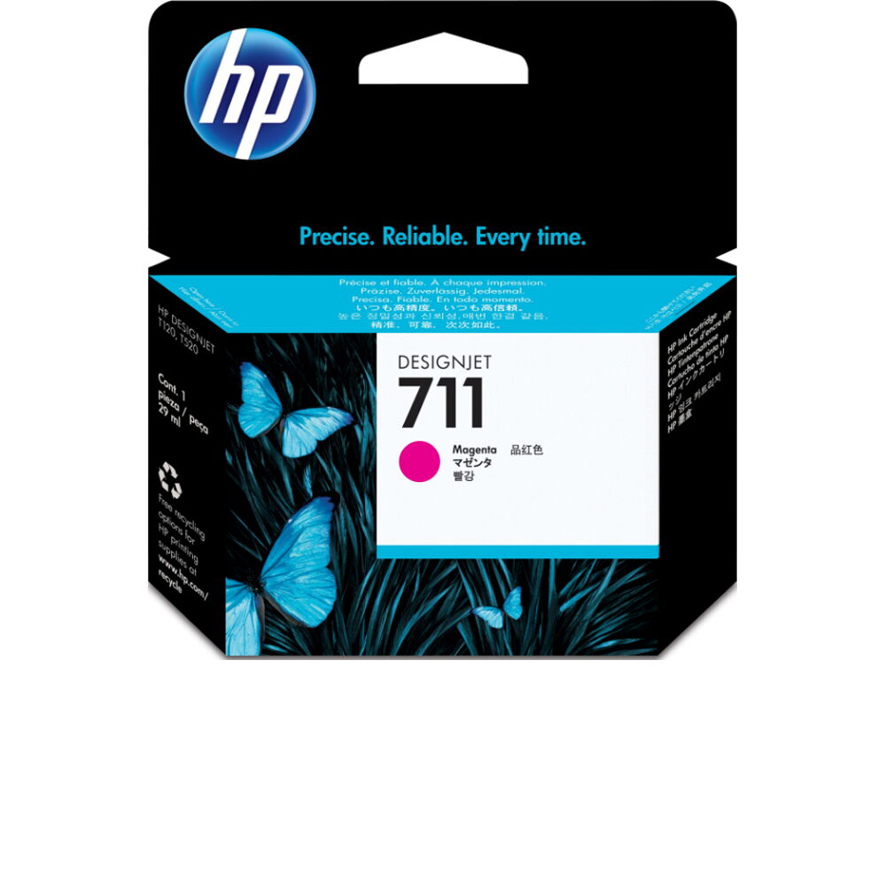 Hp Cz131A No:711 Mürekkep Kartuş Kırmızı 29Ml Uk