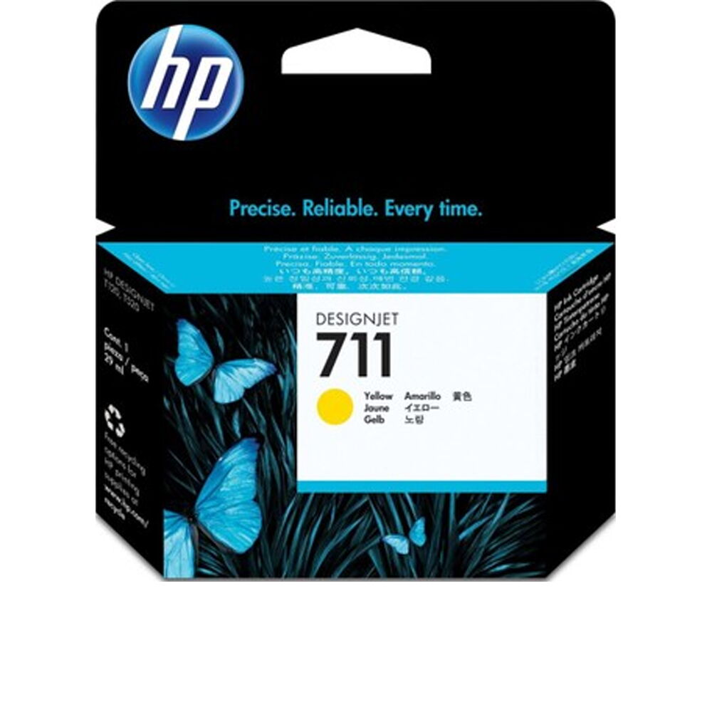 Hp Cz132A No:711 Mürekkep Kartuş Sarı 29Ml Uk