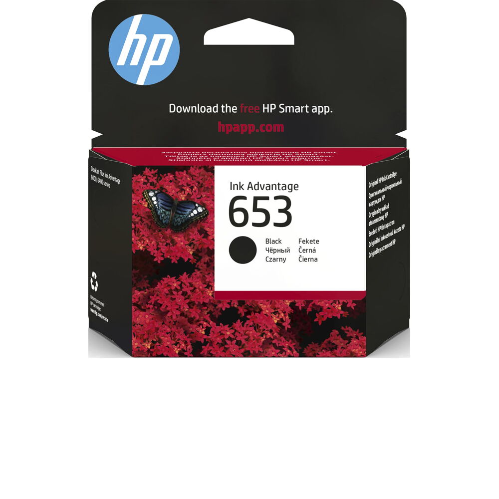 Hp 3Ym75A No:653 Mürekkep Kartuş 360 Sayfa Siyah 1N