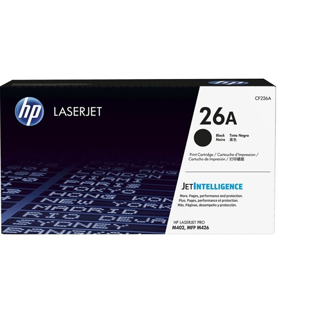Hp Cf226A Laser Toner Siyah 3.100 Sayfa No:26A