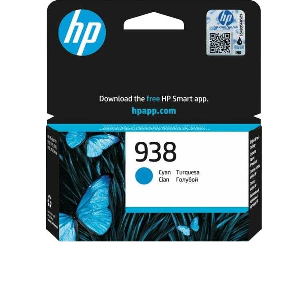 Hp 4S6X5Pe No:938 Mürekkep Kartuş Mavi 1N
