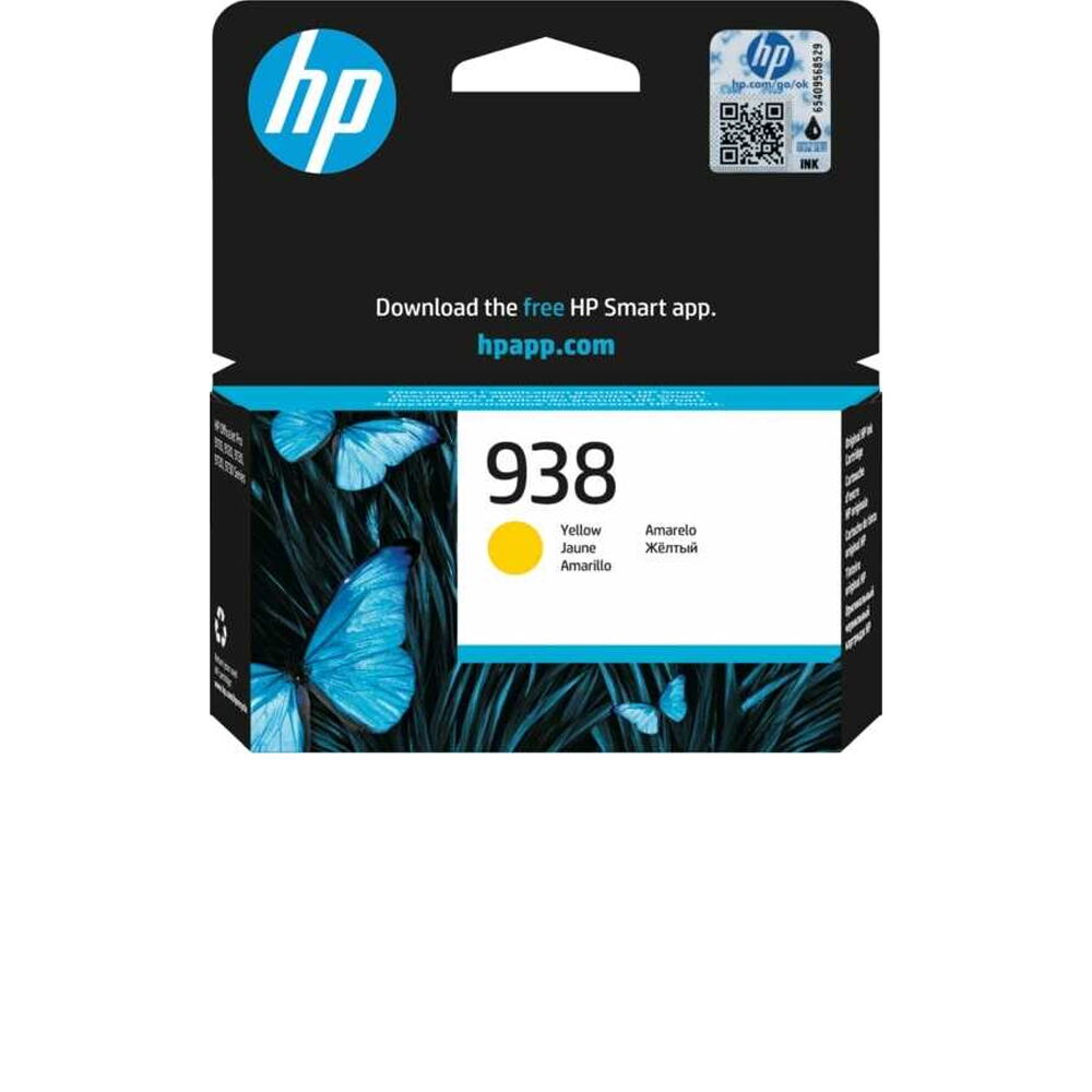 Hp 4S6X7Pe No:938 Mürekkep Kartuş Sarı 1N
