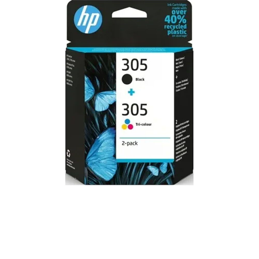 Hp 6Zd17Ae No:305 Mürekkep Kartuş Siyah+Renkli Multi Paket 1N