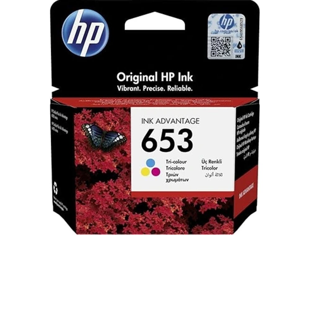 Hp 3Ym74A No:653 Mürekkep Kartuş 200 Sayfa Renkli 1N