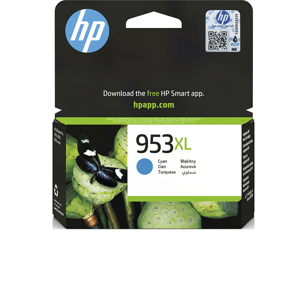 Hp F6U16Ae No:953Xl Mürekkep Kartuş 1.600 Sayfa Mavi 1N