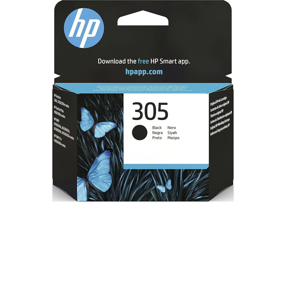 Hp 3Ym61Ae No:305 Mürekkep Kartuş 120 Sayfa Siyah 1N