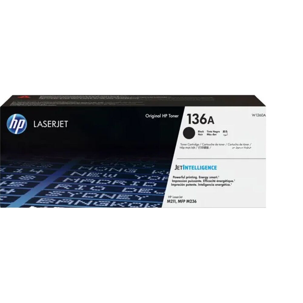 Hp W1360A Laser Toner Siyah 1.150 Sayfa No:136A