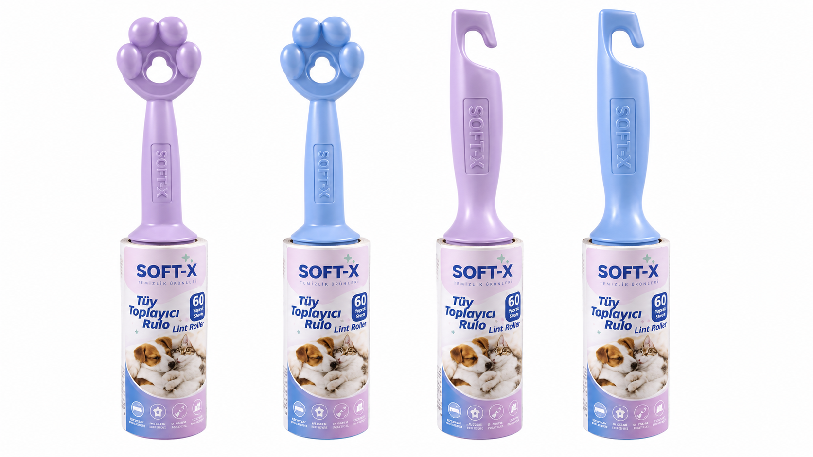 Soft-X Tüy Toplayıcı Rulo 60\'lı