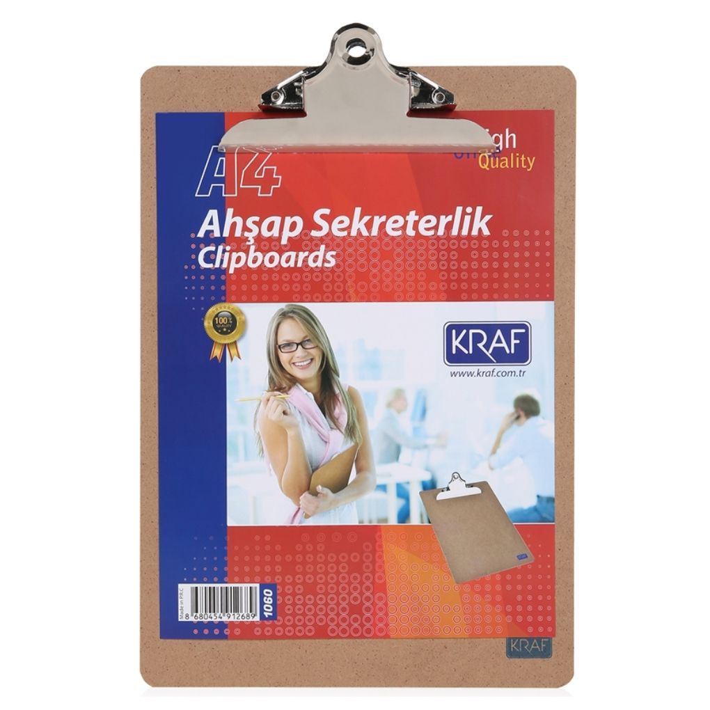 Kraf Sekreterlik A4 Ahşap 1065