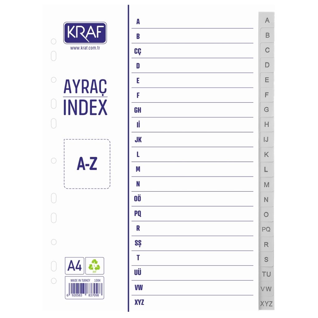 Kraf Seperatör 1004 A-Z