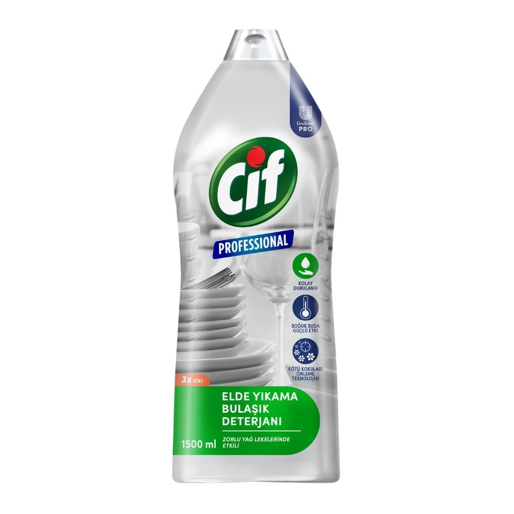 Cif Professional Bulaşık Deterjanı - Elde Yıkama 1500 Ml 62678282