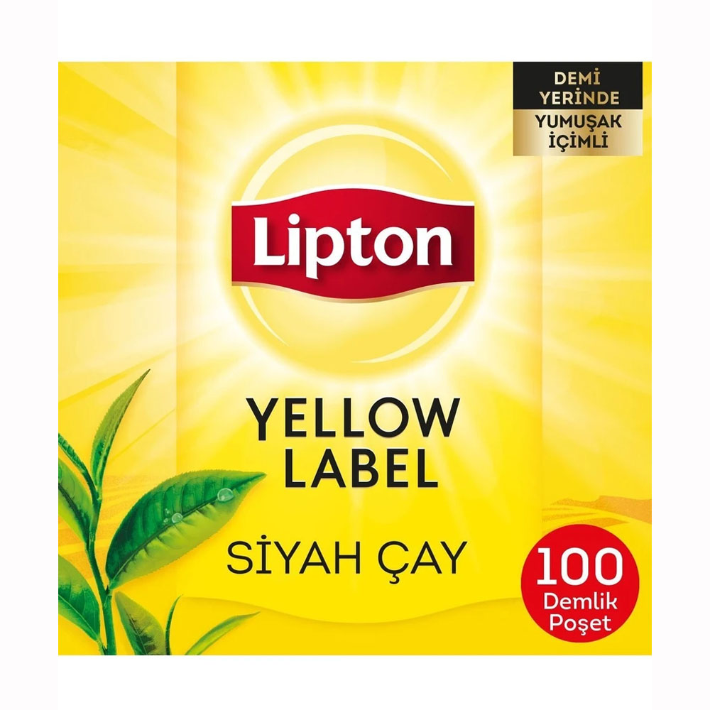 Lipton Demlik Poşet Çay 100 Lü Yellow Label 3.2 Gr 7