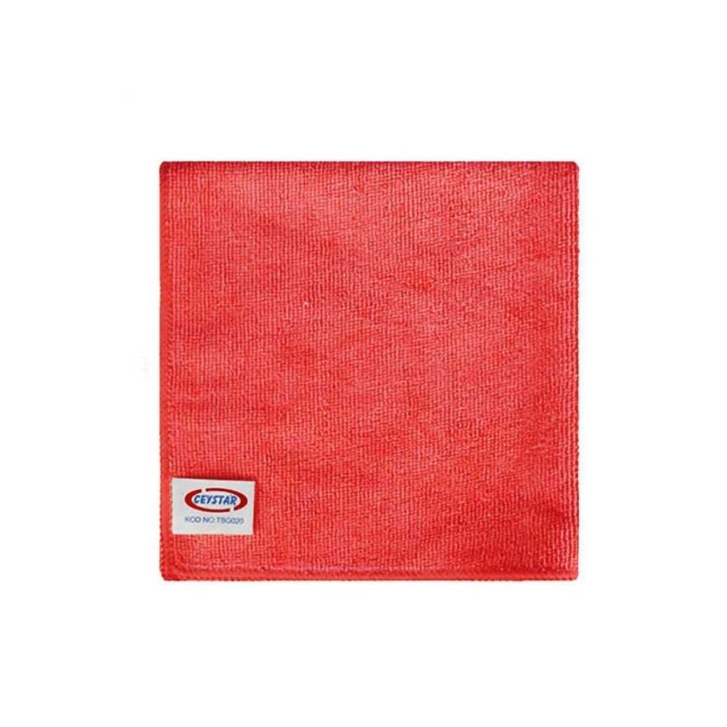 Ceymop Mikrofiber Temizlik Bezi Kırmızı 40x40cm