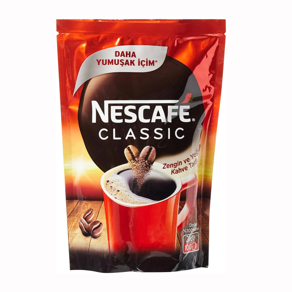 Nestle Nescafe 12609311 Classıc Kahve Eko Paket 200 Gr