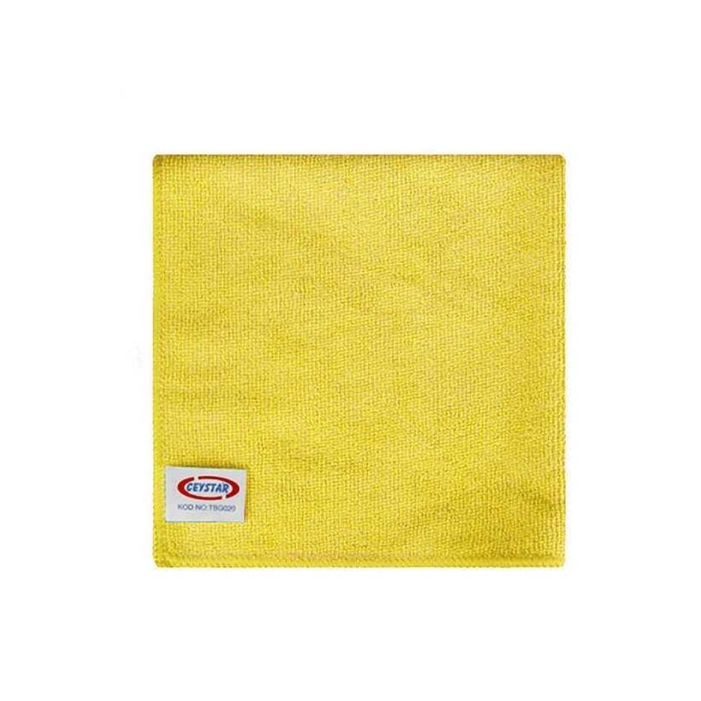 Ceymop Mikrofiber Temizlik Bezi Sarı 40x40cm