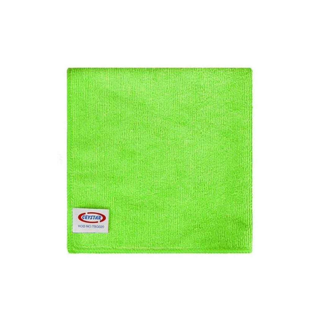 Ceymop Mikrofiber Temizlik Bezi Yeşil 40x40cm
