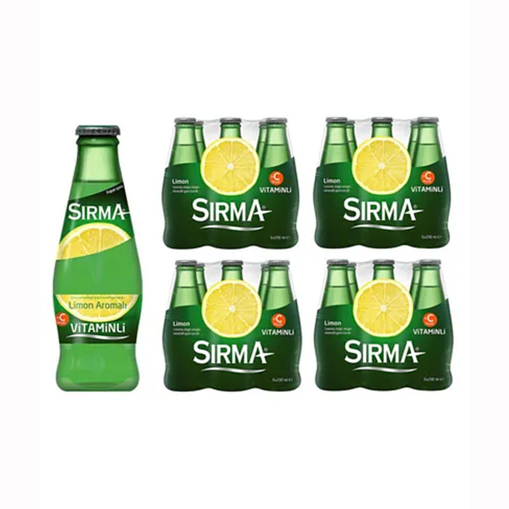 Sırma Soda Limonlu 200 Ml 24lü