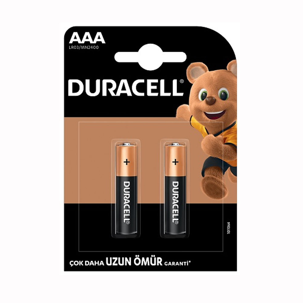 Duracell Kalem Pil İnce Aaa 2 Li