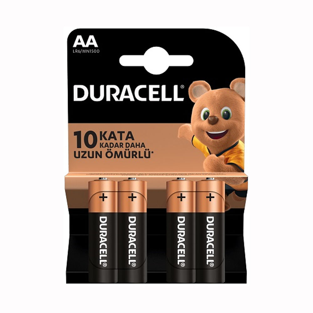 Duracell Pil 4 Lü Aa Kalem