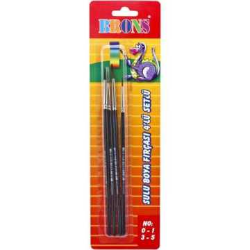Brons Br-617 Suluboya Fırçası 4Lü Set