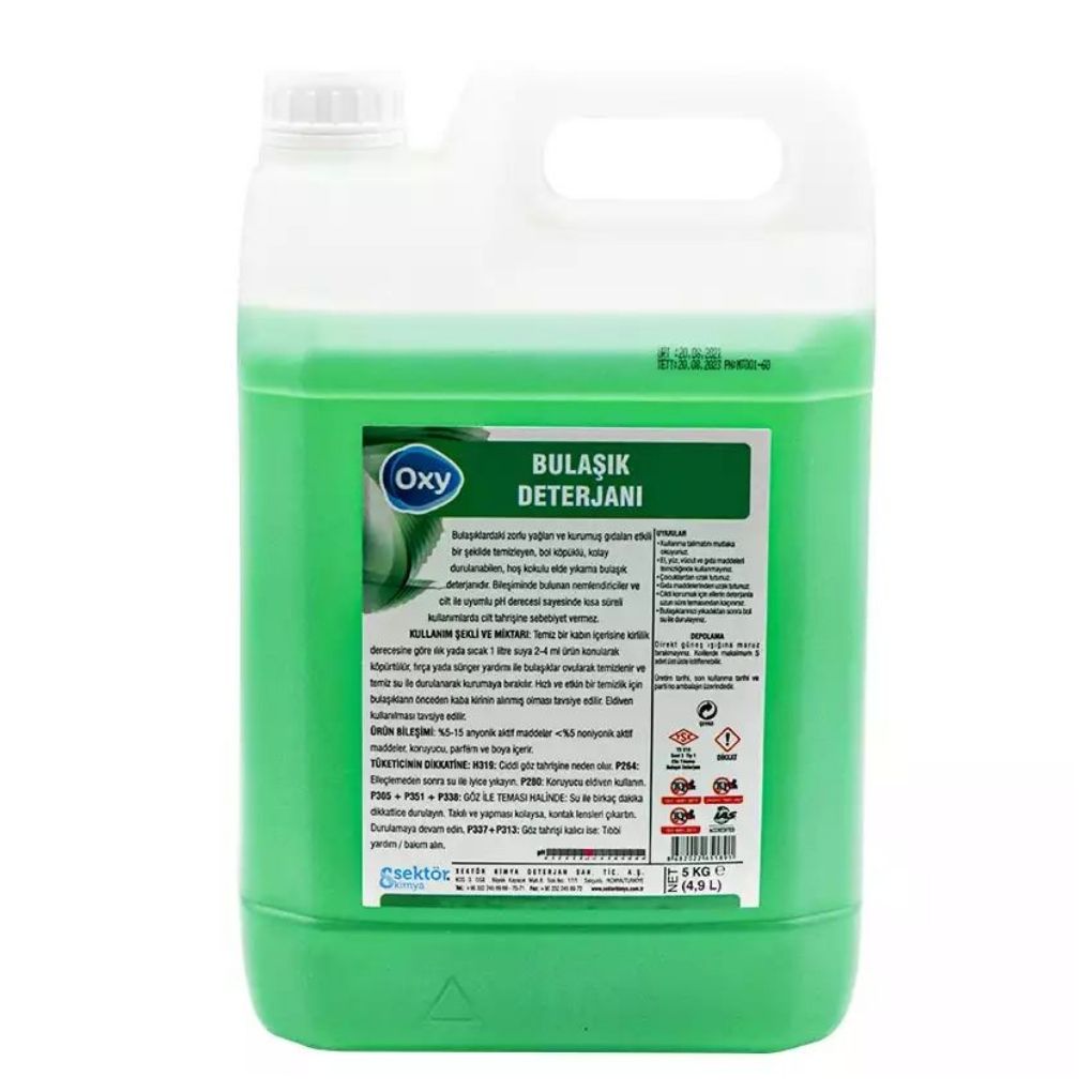 Oxy Bulaşık Deterjanı 5 Litre