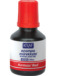 Kraf Istampa Mürekkebi 30Cc Kırmızı 430G