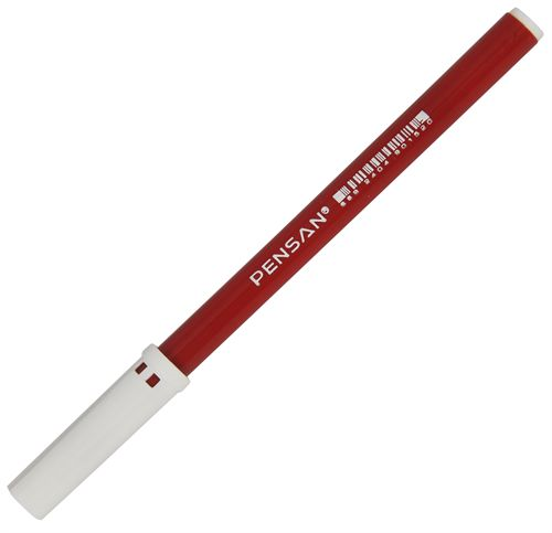 Pensan 3003 Ofis Tipi Keçeli Kalem Kırmızı 10\'lu