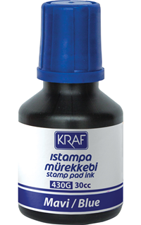 Kraf Istampa Mürekkebi 30Cc Mavi 430G