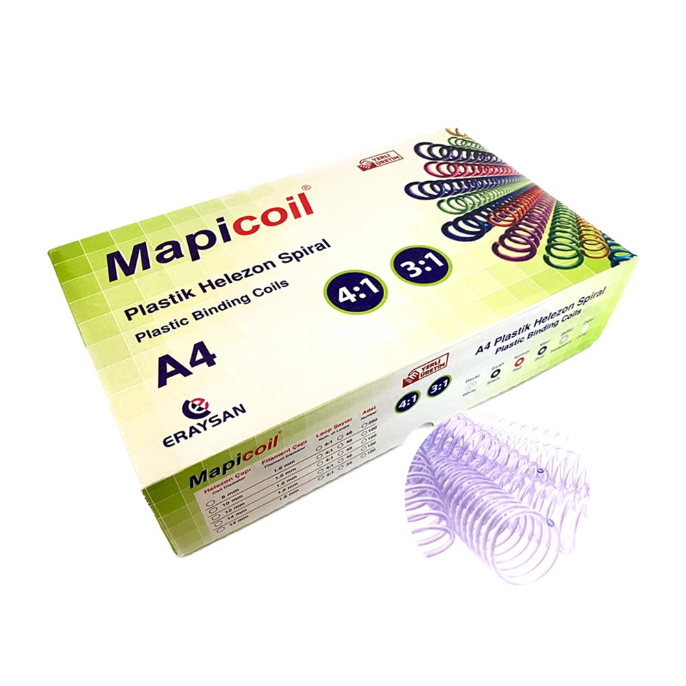 Mapi 235 10 04 Helezon Spiral 10mm 4:1 Şeffaf