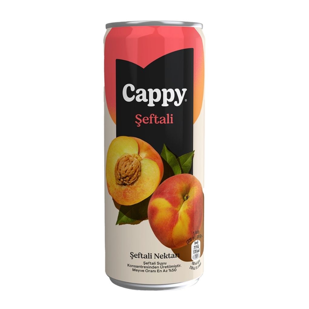 Cappy Meyve Suyu 330 ml Şeftali 12\'li