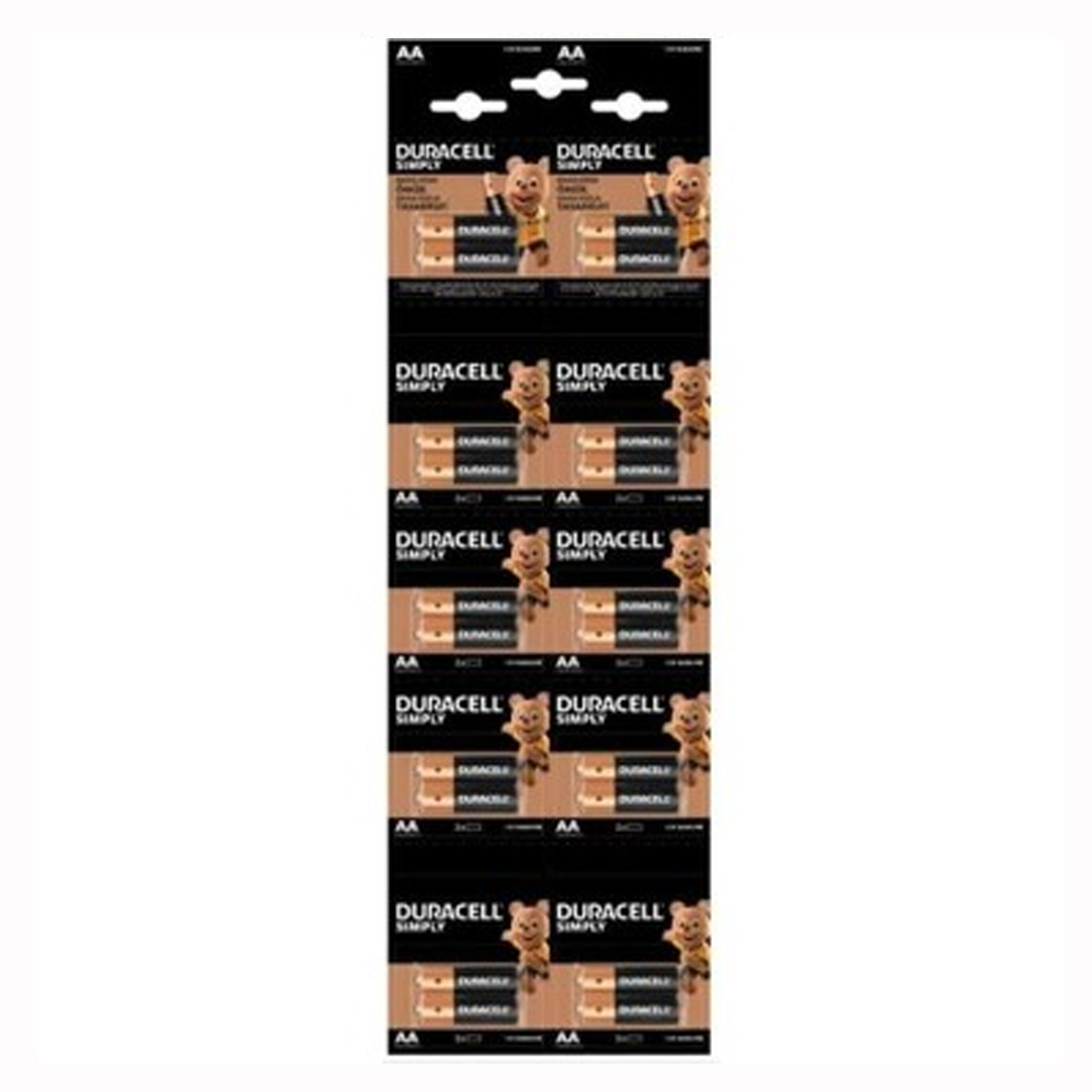 Duracell Pil 20 Li Aa Kalem Kartela (2X10)