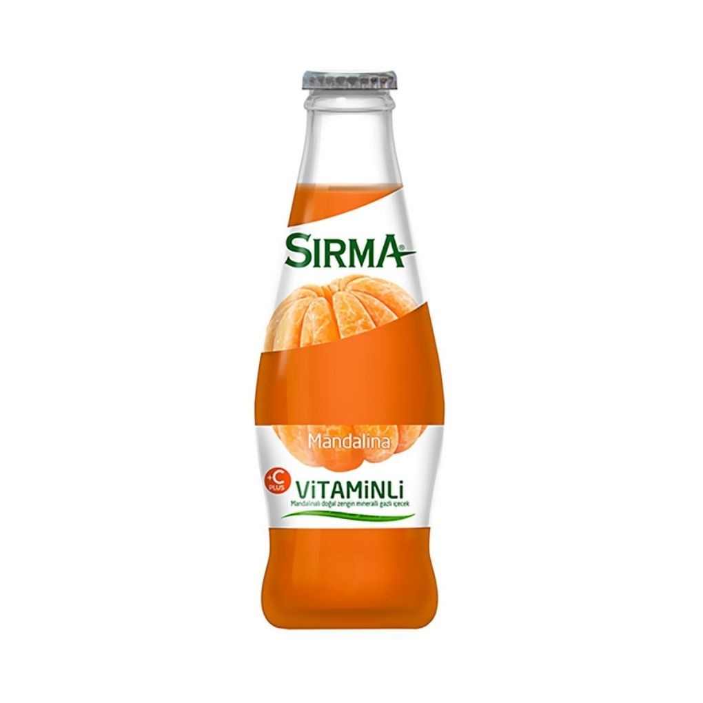 Sırma Soda Mandalinalı 200 Ml 24lü