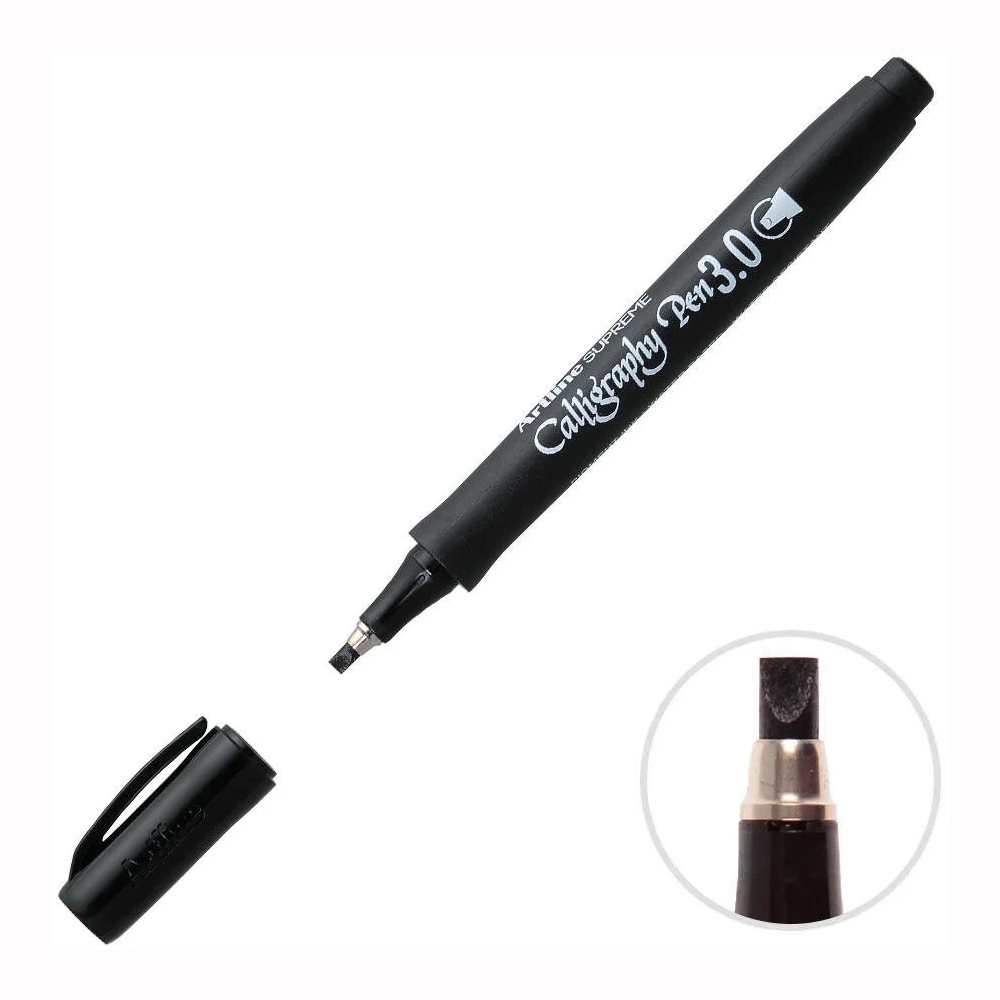 Artline Epf-243 Supreme Kaligrafi Kalemi 3 mm Siyah