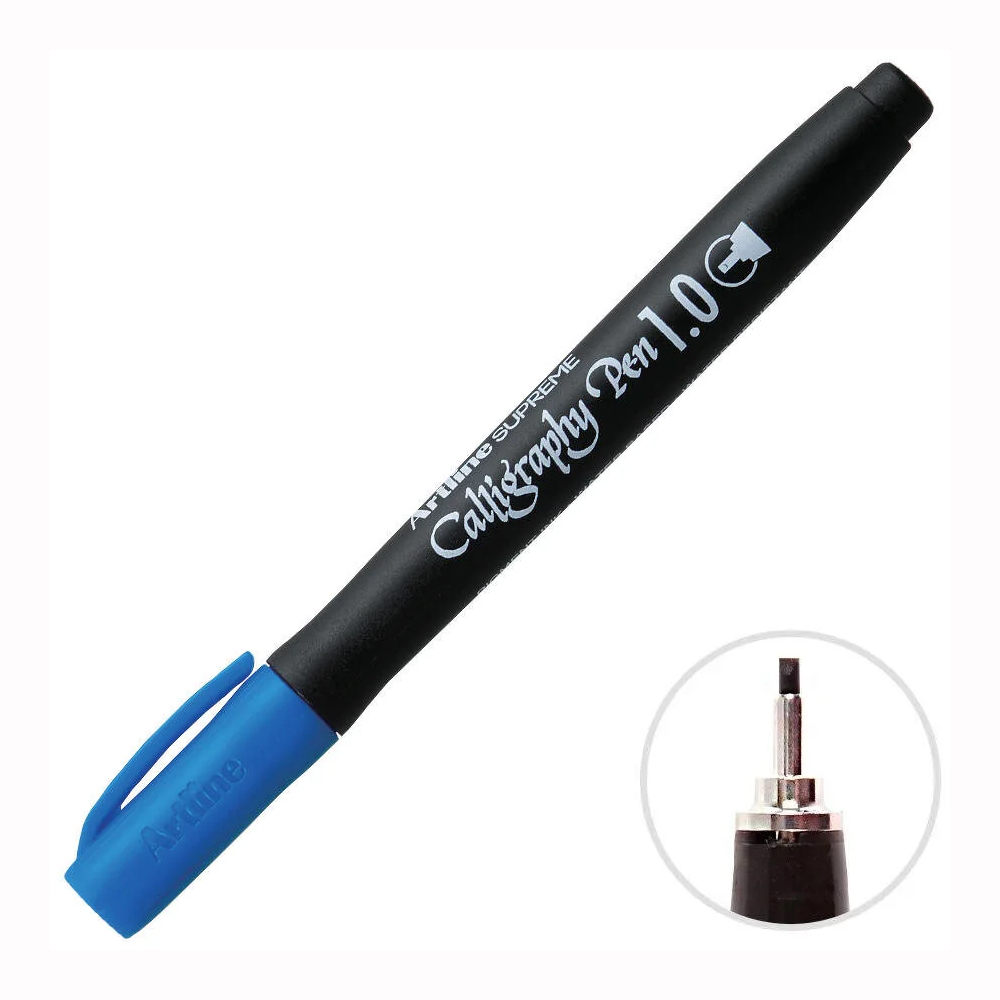 Artline Epf-241 Supreme Kaligrafi Kalemi 1 Mm Mavi