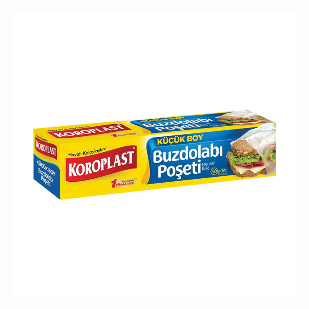 Koroplast Buzdolabı Poşeti Küçük Boy 20X30 Cm 30\' Lu