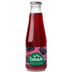 Sırma Doğal Zengin Mineralli Maden Suyu Karadut & Frenk Üzümü Lezzeti 200 Ml 24\' Lü