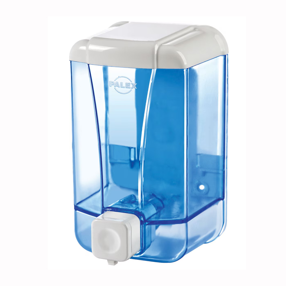 Palex Sıvı Sabun Dispenseri 500Cc 3420-1 Şeffaf Mavi
