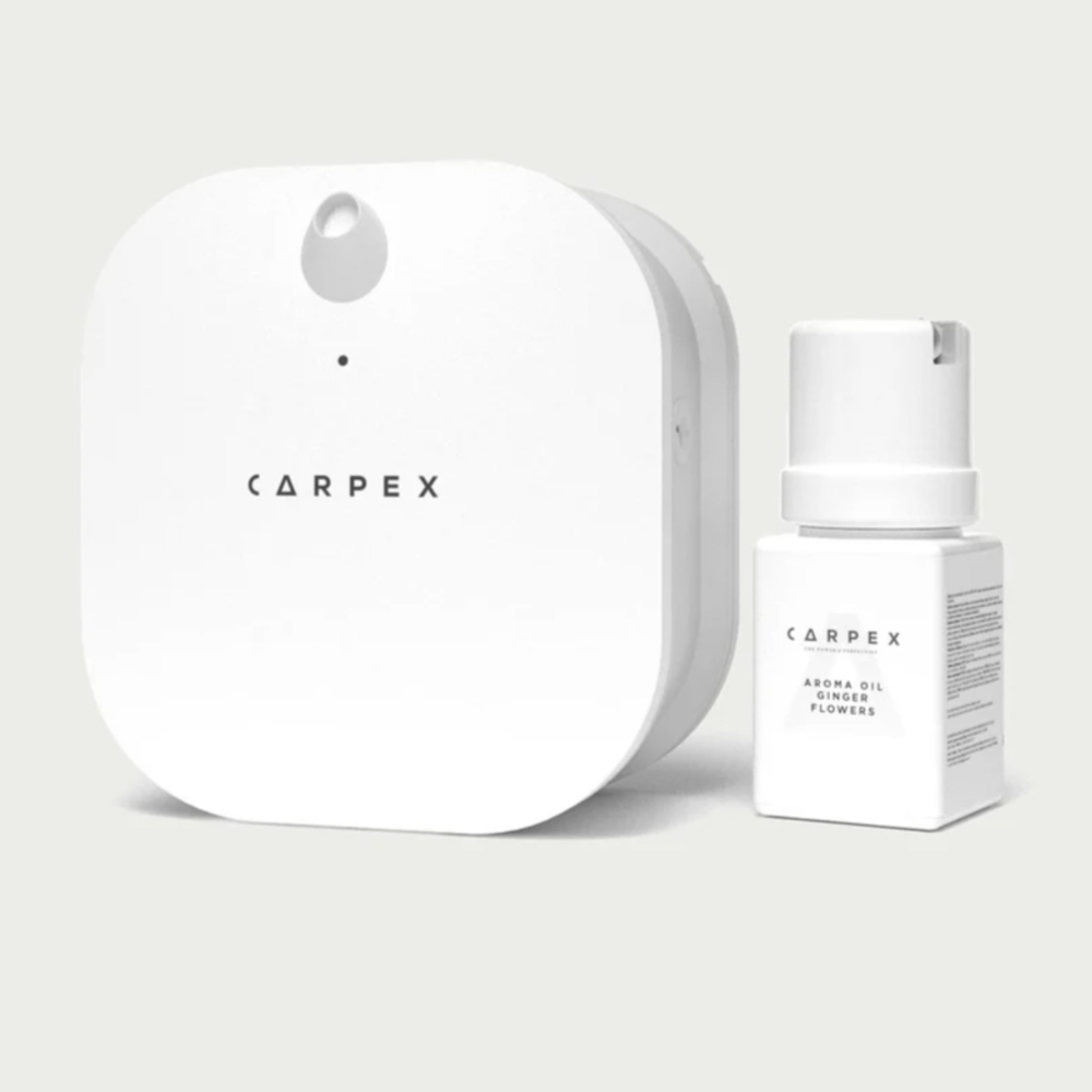 Carpex Aroma Diffuser  Beyaz + Ginger Flower Koku Parfüm