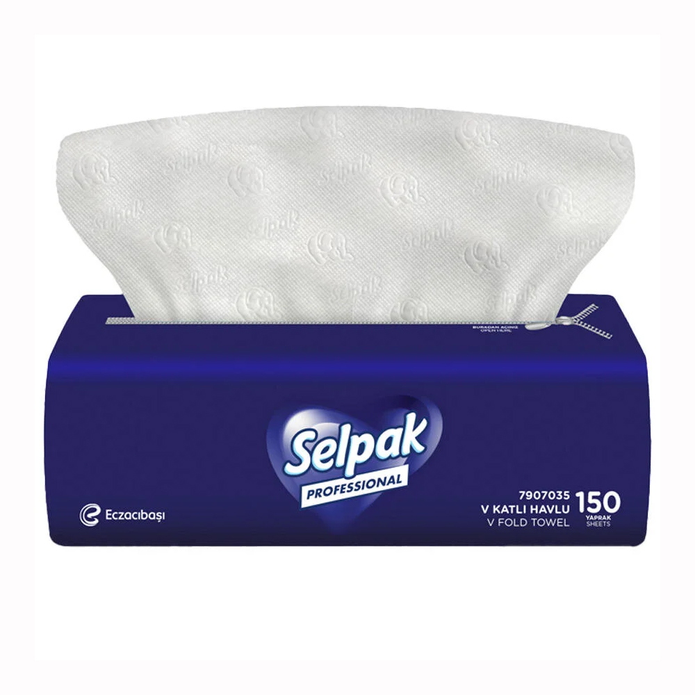 Selpak Professional V Katlı Havlu (15x150 Adet)