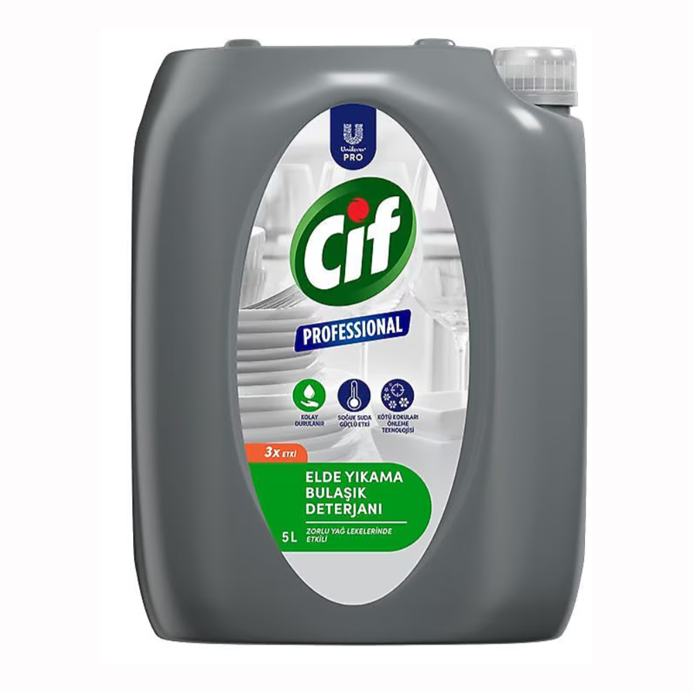 Cif Professional Bulaşık Deterjanı - Elde Yıkama 5L 64371938
