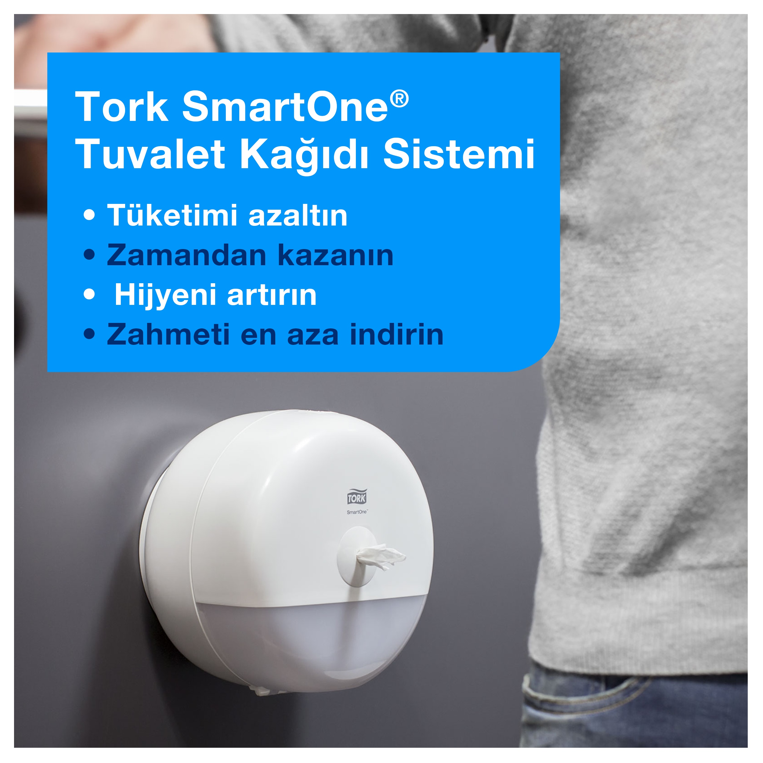 Tork 680000 Smartone Dispenseri Beyaz #5