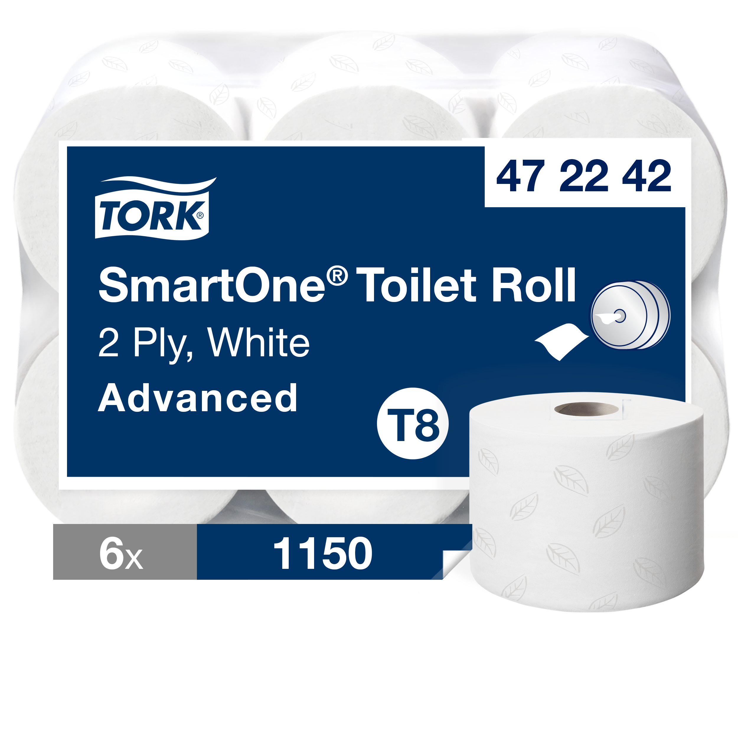 Tork 472242 Smartone Tuvalet Kağıdı Advanced 207M*6 #2
