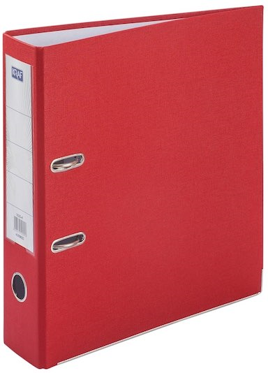 Kraf Büro Klasörü Geniş 1025 Kırmızı