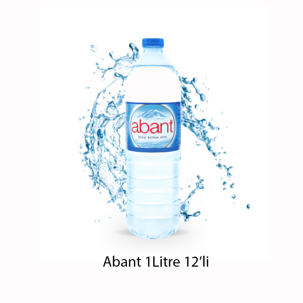 Abant Doğal Kaynak Suyu 1000 Ml 12 Adet