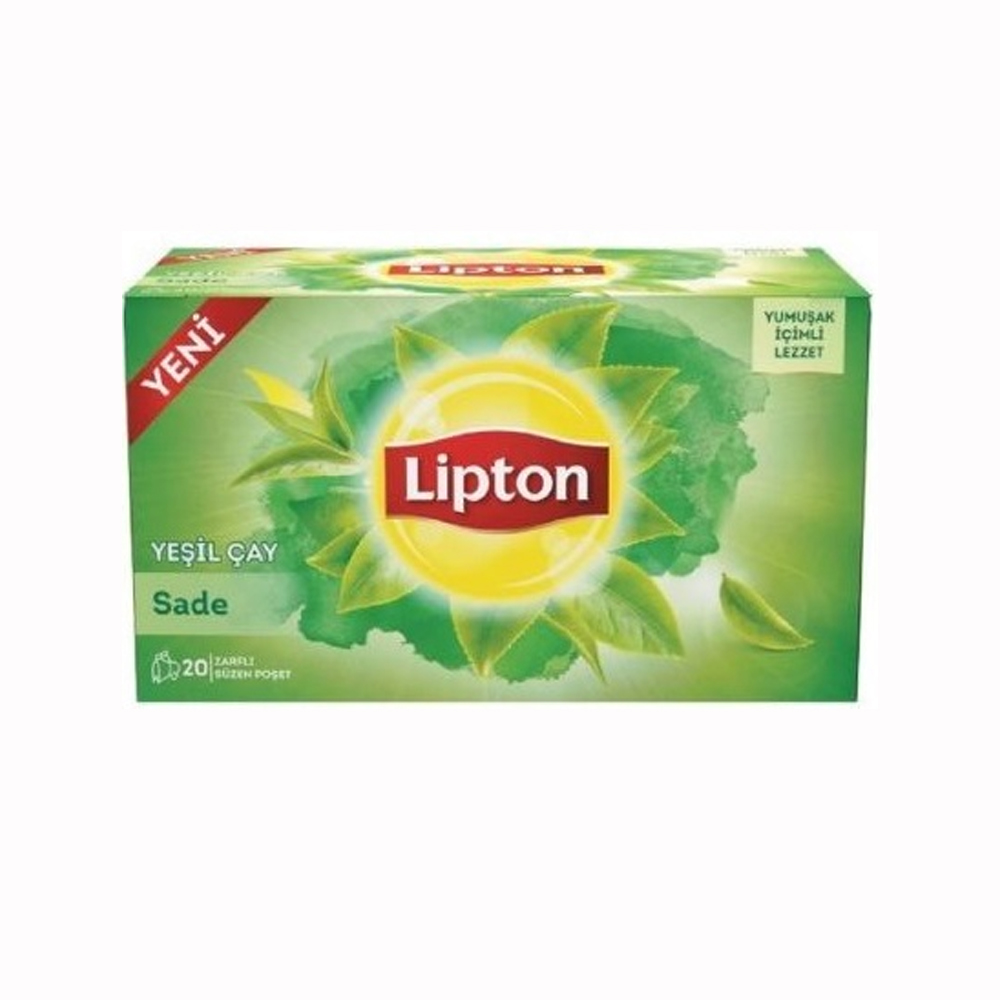 Lipton Bitki Çayı Yeşil Çay Sade 20 Li