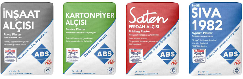 ABS Saten Alçı 25KG